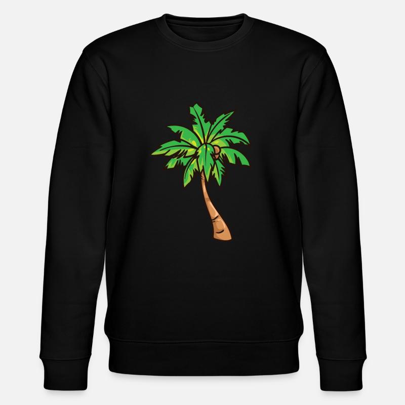 Palme - Stanley/Stella Unisex Bio-Sweatshirt CHANGER  - Schwarz