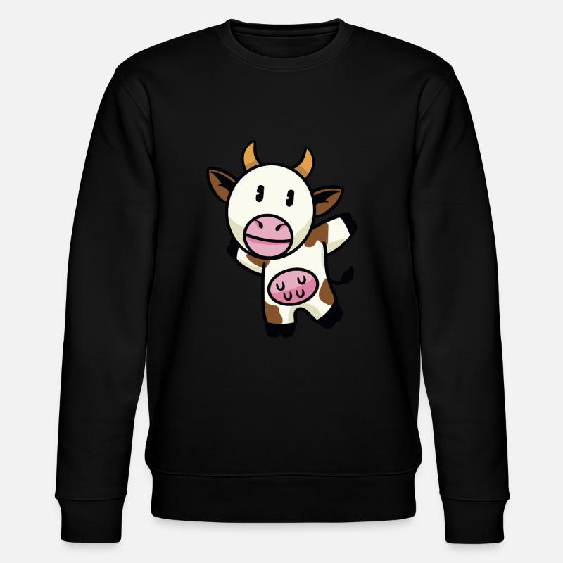 Vache - Sweat bio CHANGER Stanley/Stella Unisexe - noir