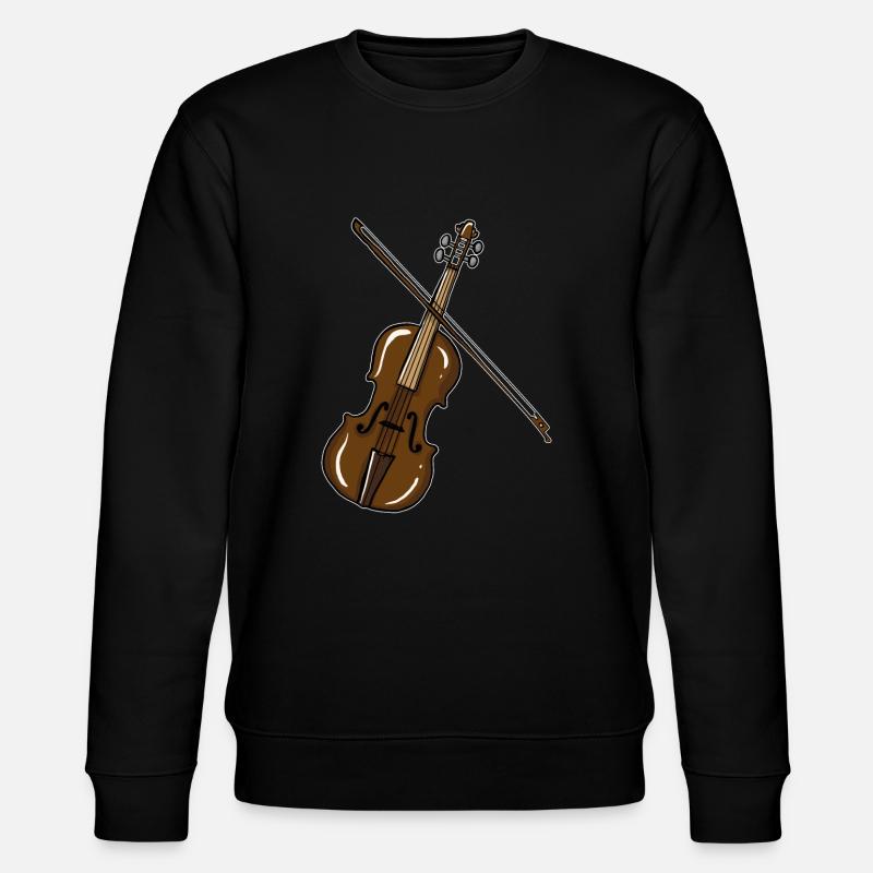 violon - Sweat bio CHANGER Stanley/Stella Unisexe - noir