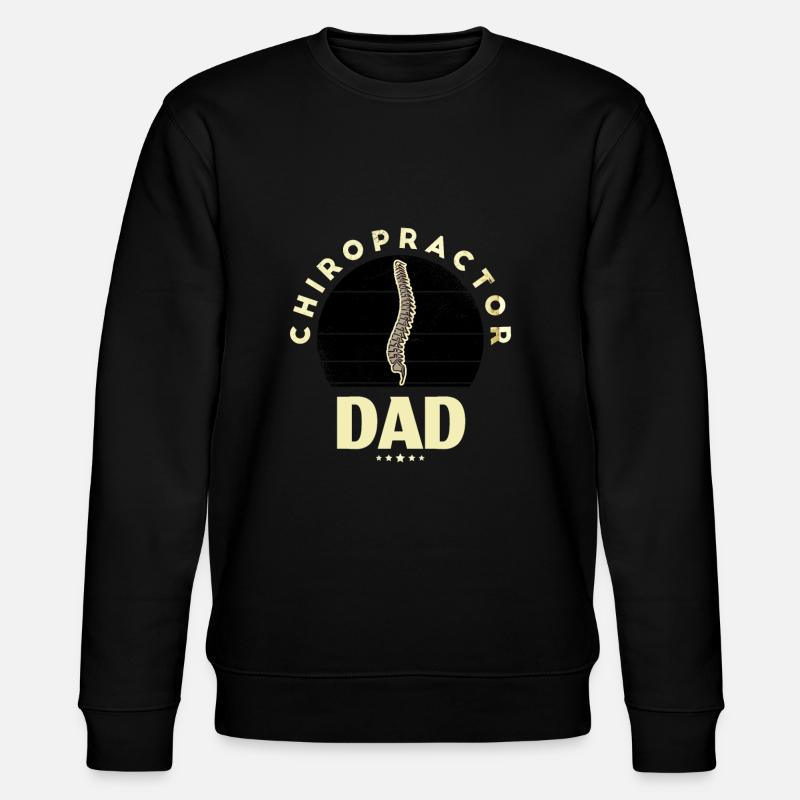 Chiropractic Chiropractor - Stanley/Stella CHANGER Unisex Organic Sweatshirt - black