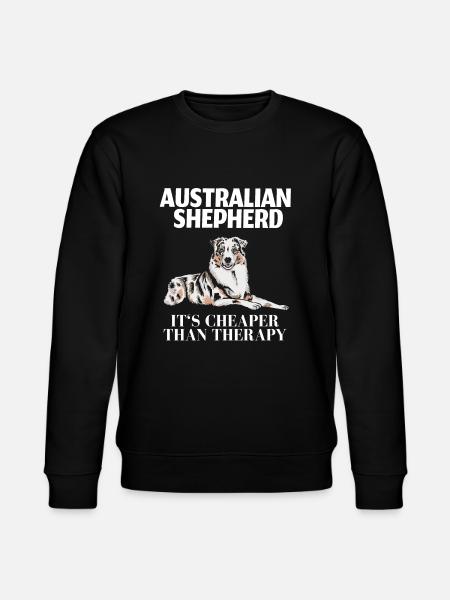 Australian Shepherd - Stanley/Stella CHANGER Unisex Organic Sweatshirt - black