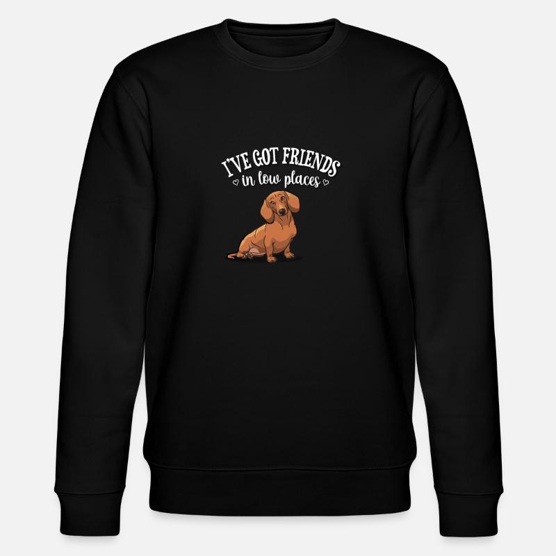 Teckel - Sweat bio CHANGER Stanley/Stella Unisexe - noir