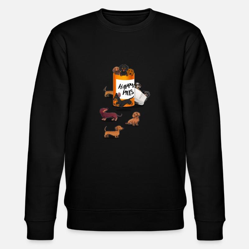 Teckel - Sweat bio CHANGER Stanley/Stella Unisexe - noir