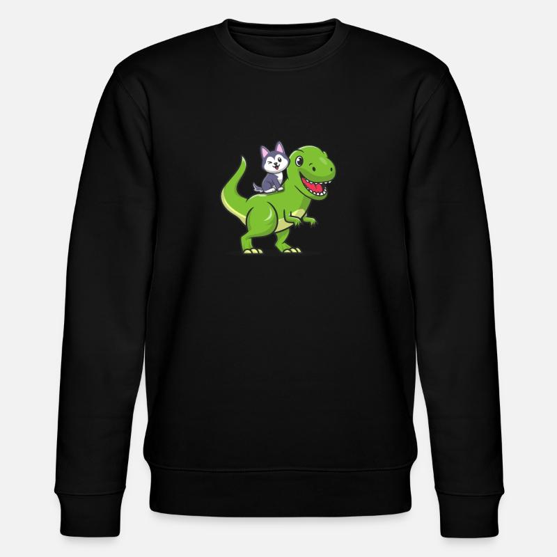 Alaskan Malamute - Stanley/Stella Unisex Bio-Sweatshirt CHANGER  - Schwarz