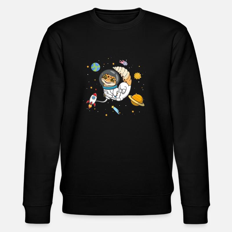 Gecko léopard - Sweat bio CHANGER Stanley/Stella Unisexe - noir