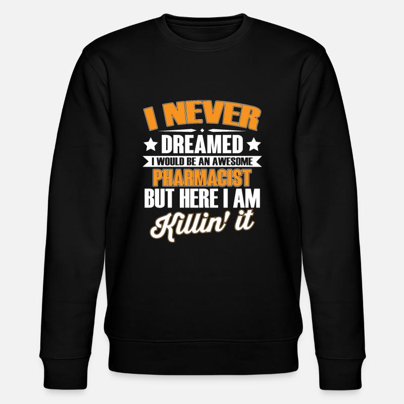 Pharmacien Pharmacien - Sweat bio CHANGER Stanley/Stella Unisexe - noir