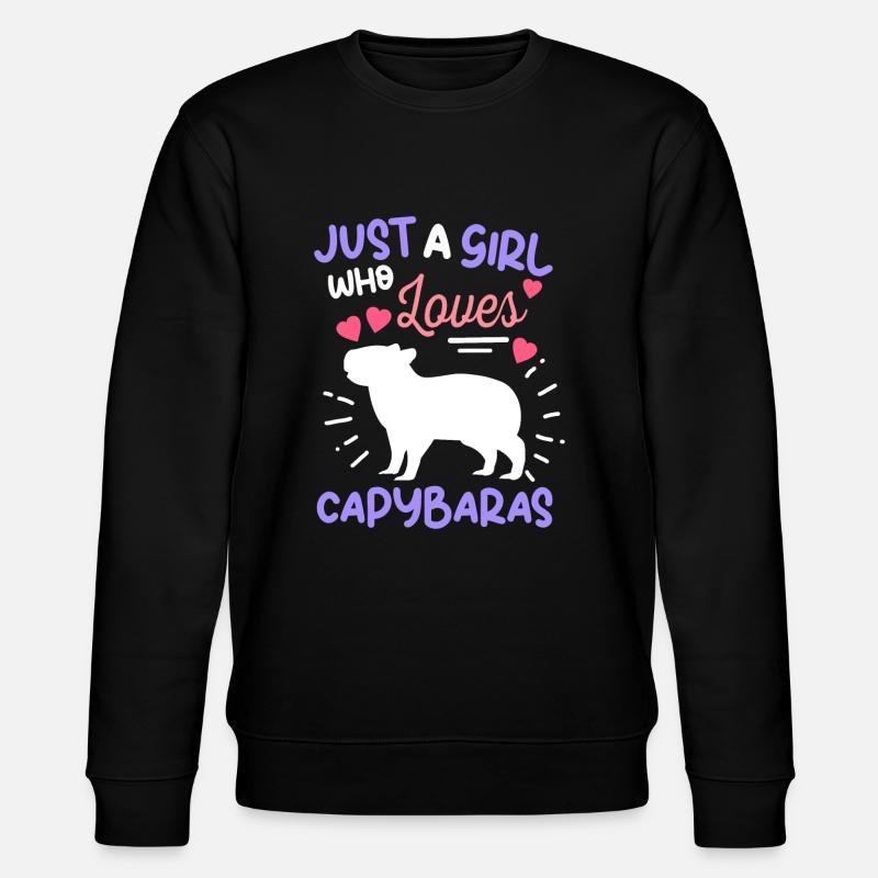 Capybara - Sweat bio CHANGER Stanley/Stella Unisexe - noir