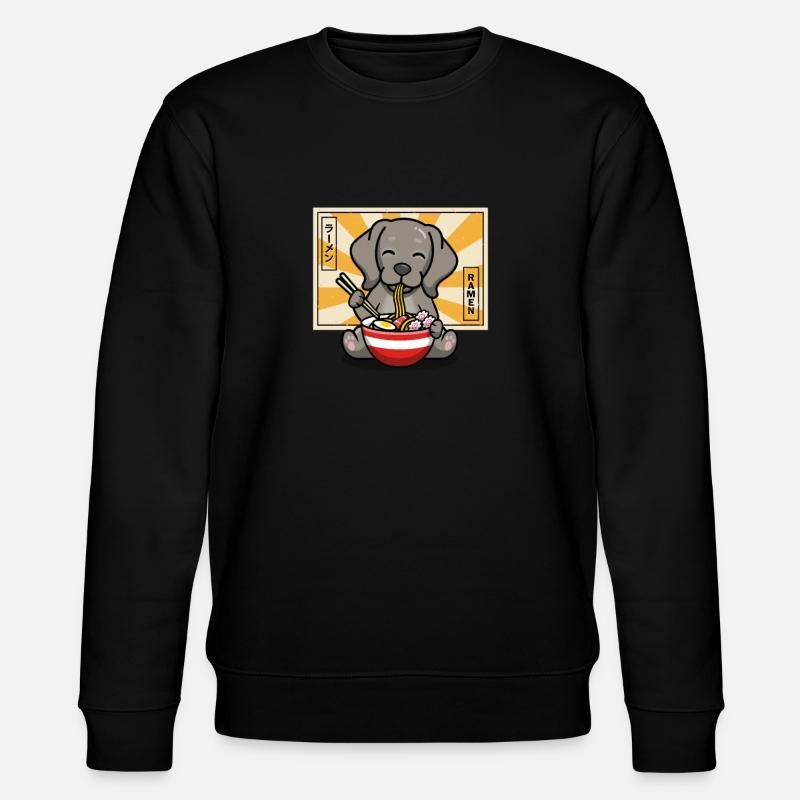 Weimaraner - Stanley/Stella CHANGER Unisex Organic Sweatshirt - black