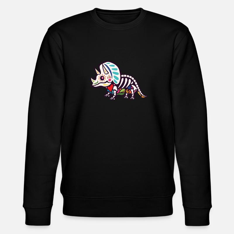 Tricératops - Sweat bio CHANGER Stanley/Stella Unisexe - noir