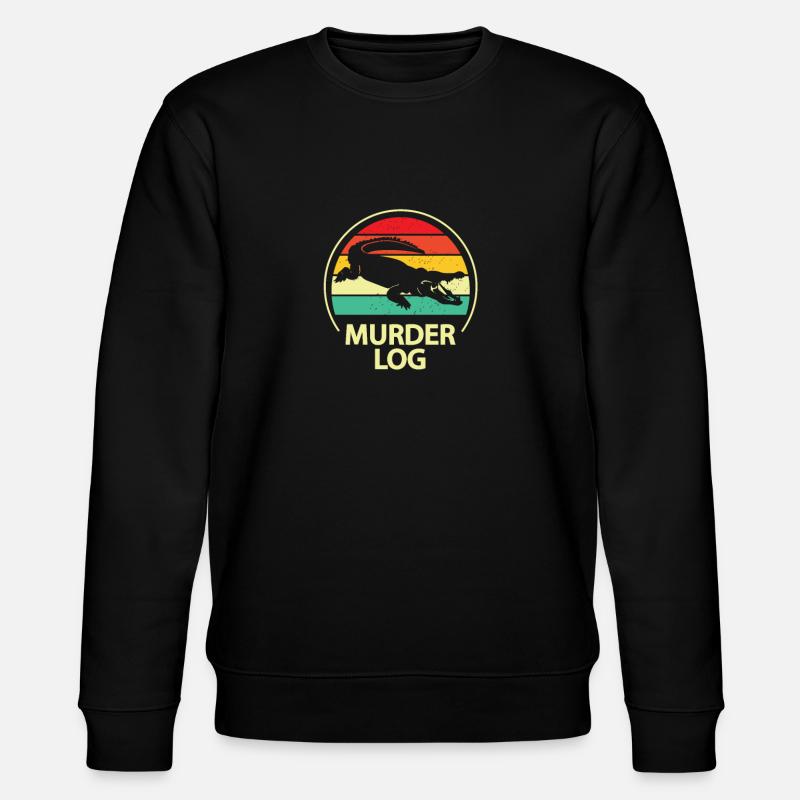 Murder Log - Stanley/Stella CHANGER Unisex Organic Sweatshirt - black
