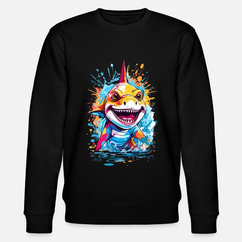 Hai - Stanley/Stella Unisex Bio-Sweatshirt CHANGER  - Schwarz