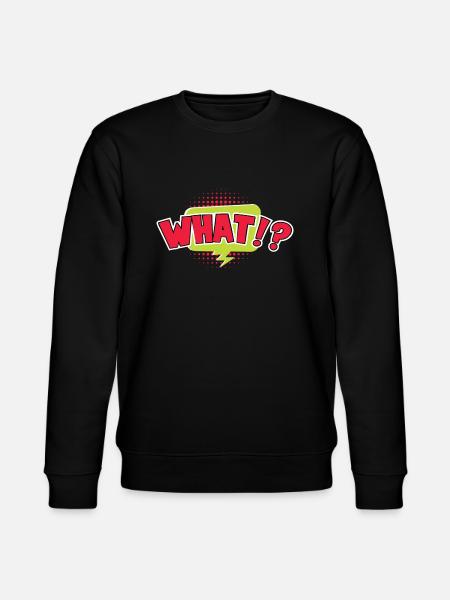 QUOI T-shirt et capuche - Sweat bio CHANGER Stanley/Stella Unisexe - noir
