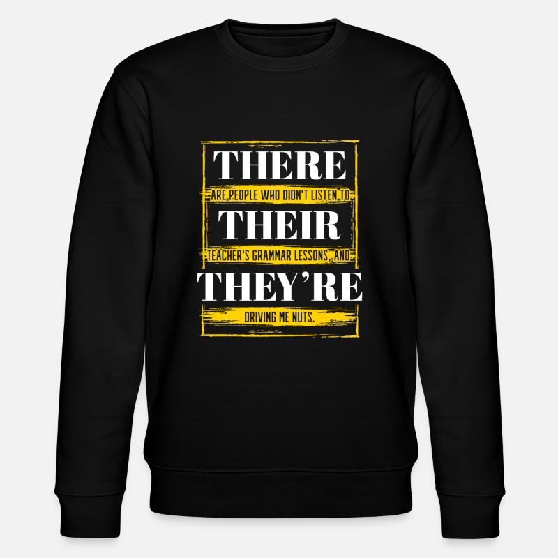 Il y a ils - Sweat bio CHANGER Stanley/Stella Unisexe - noir