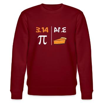 Pi Pie - Sweat bio CHANGER Stanley/Stella Unisexe - bordeaux - Devant - Nik (191cm) & Marisol (170cm)