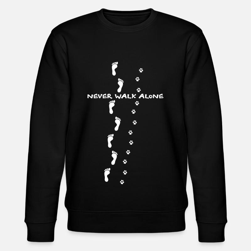 never walk alone chien - Sweat bio CHANGER Stanley/Stella Unisexe - noir