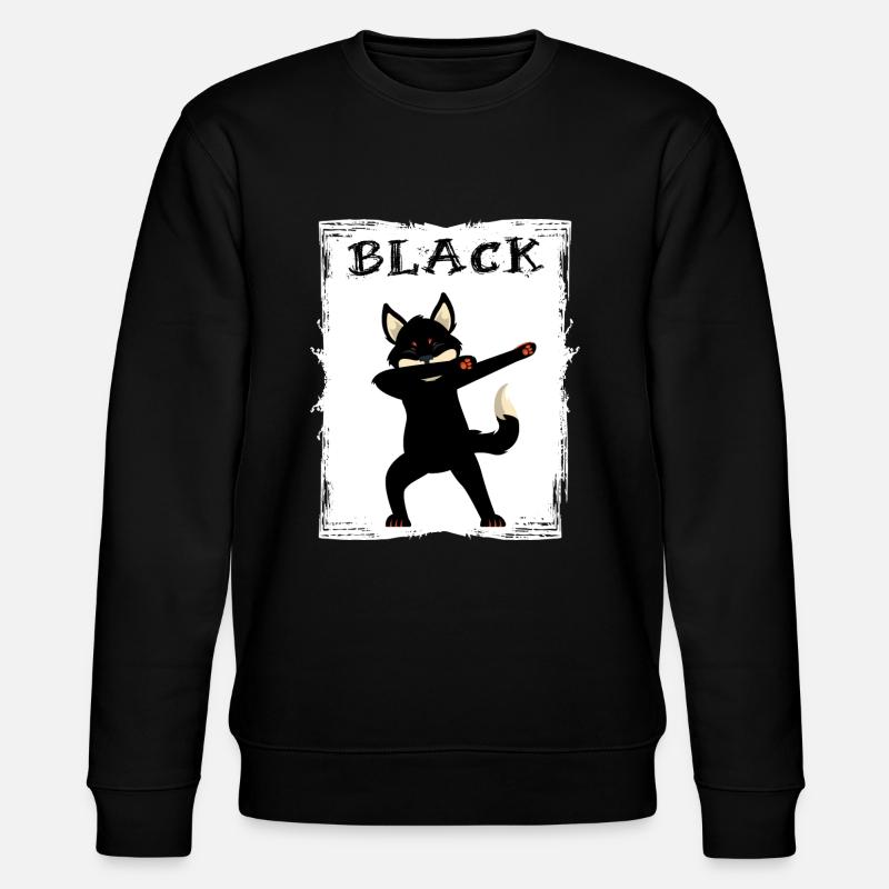 black fox tolerance equality black - Stanley/Stella CHANGER Unisex Organic Sweatshirt - black