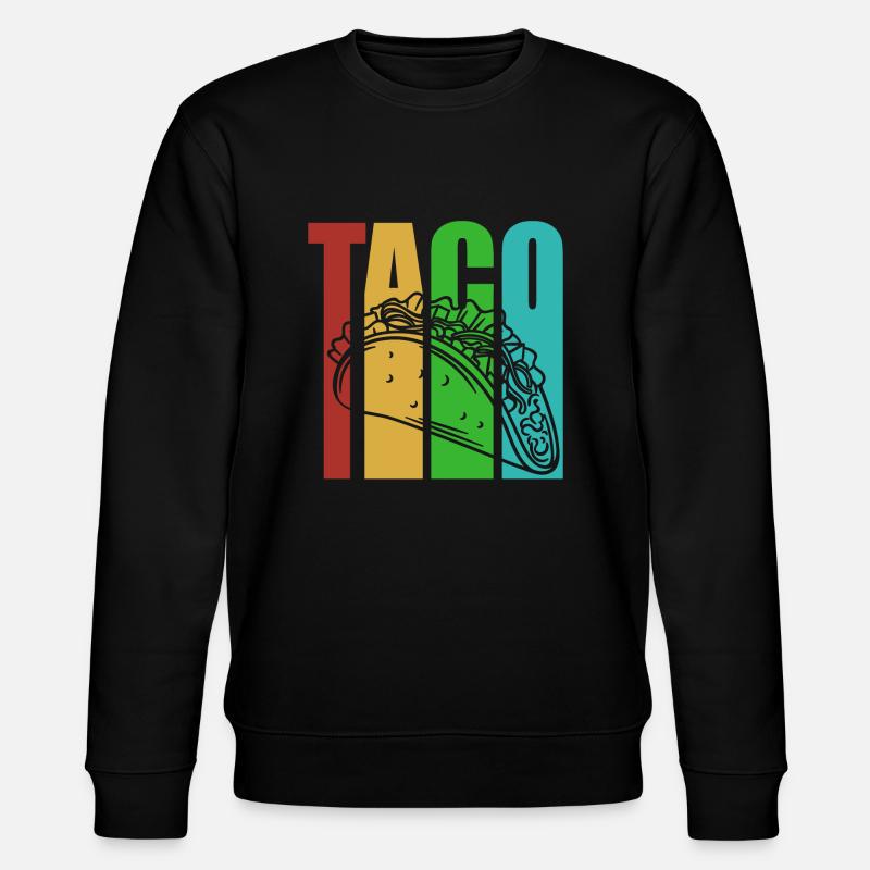 Taco - Stanley/Stella Unisex Bio-Sweatshirt CHANGER  - Schwarz