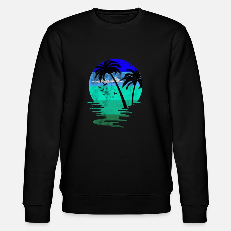 Plage plage - Sweat bio CHANGER Stanley/Stella Unisexe - noir