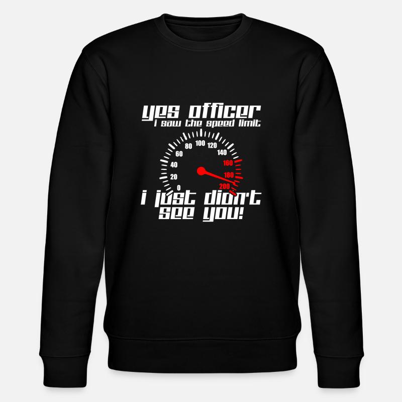 Auto Tacho - Stanley/Stella Unisex Bio-Sweatshirt CHANGER  - Schwarz