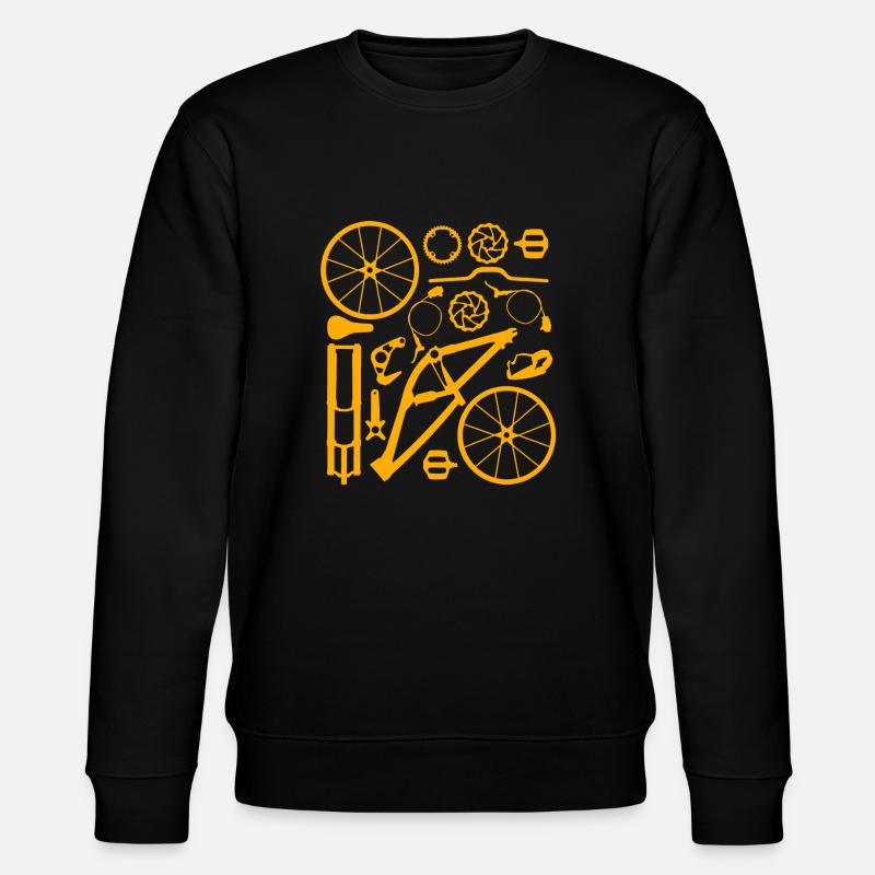 vélo - Sweat bio CHANGER Stanley/Stella Unisexe - noir