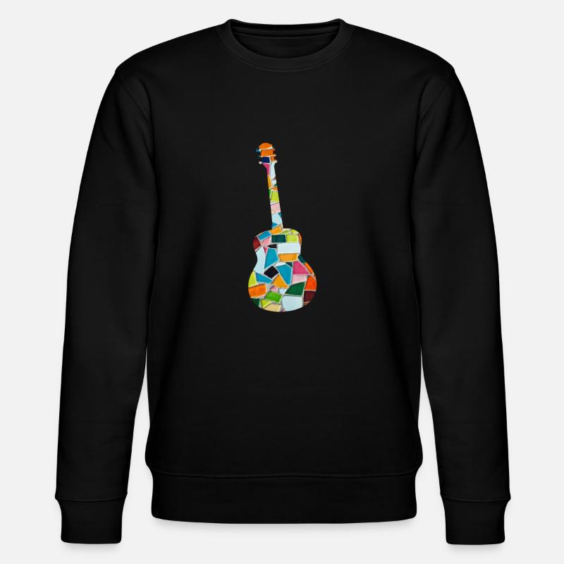 guitare - Sweat bio CHANGER Stanley/Stella Unisexe - noir