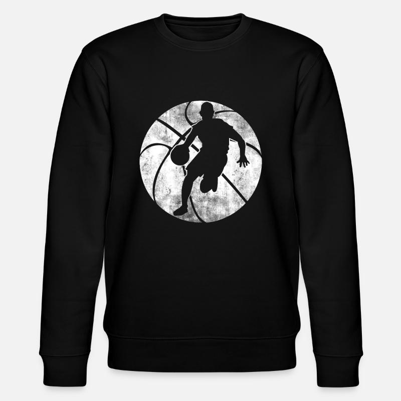 Basketball - Stanley/Stella Unisex Bio-Sweatshirt CHANGER  - Schwarz