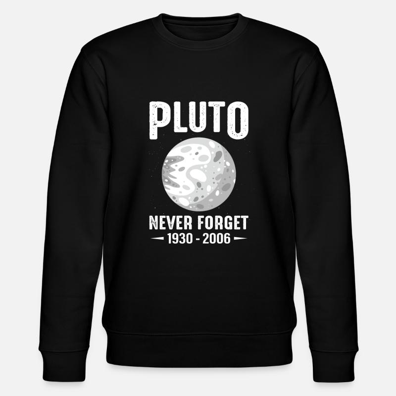 Pluto - Stanley/Stella Unisex Bio-Sweatshirt CHANGER  - Schwarz