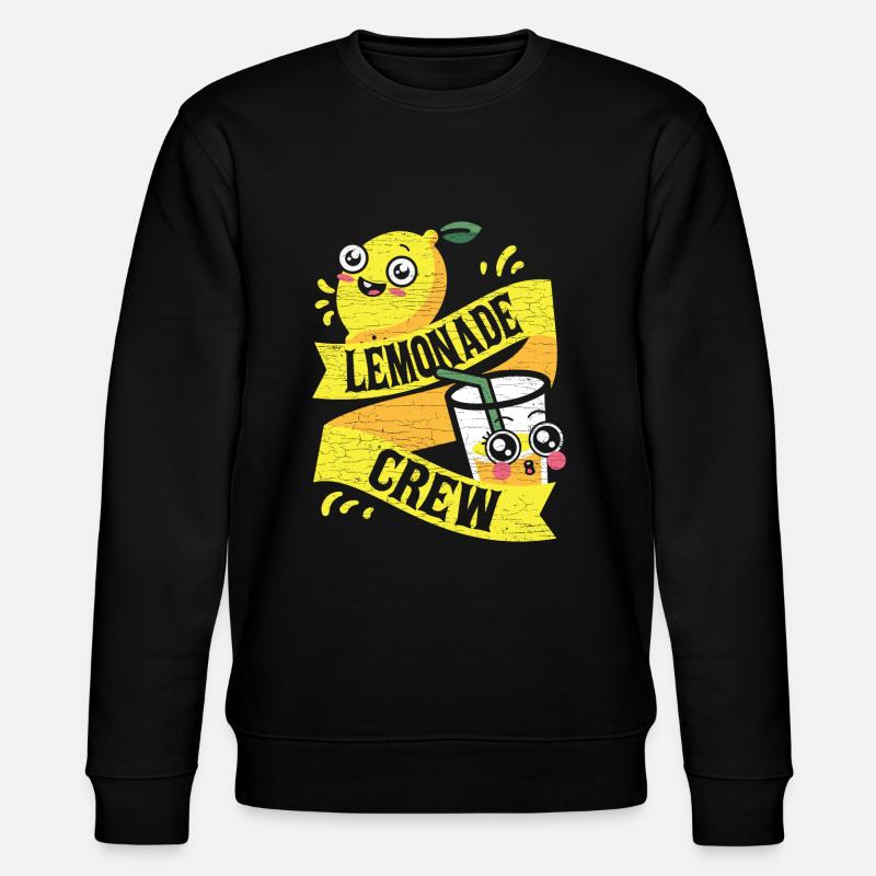 Limonadenstand Limonade - Stanley/Stella Unisex Bio-Sweatshirt CHANGER  - Schwarz