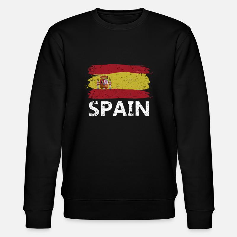 Drapeau espagnol - Sweat bio CHANGER Stanley/Stella Unisexe - noir