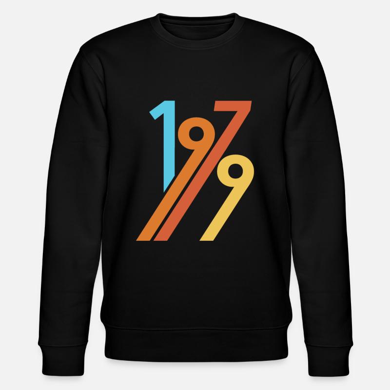 1979 - Sweat bio CHANGER Stanley/Stella Unisexe - noir