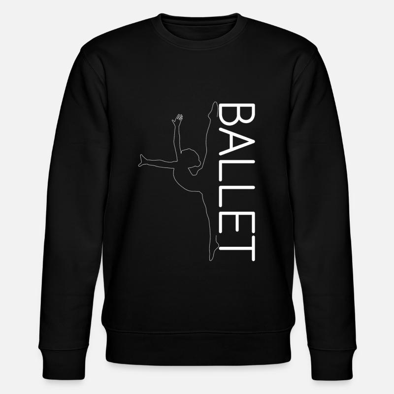 Ballet dancing - Stanley/Stella CHANGER Unisex Organic Sweatshirt - black