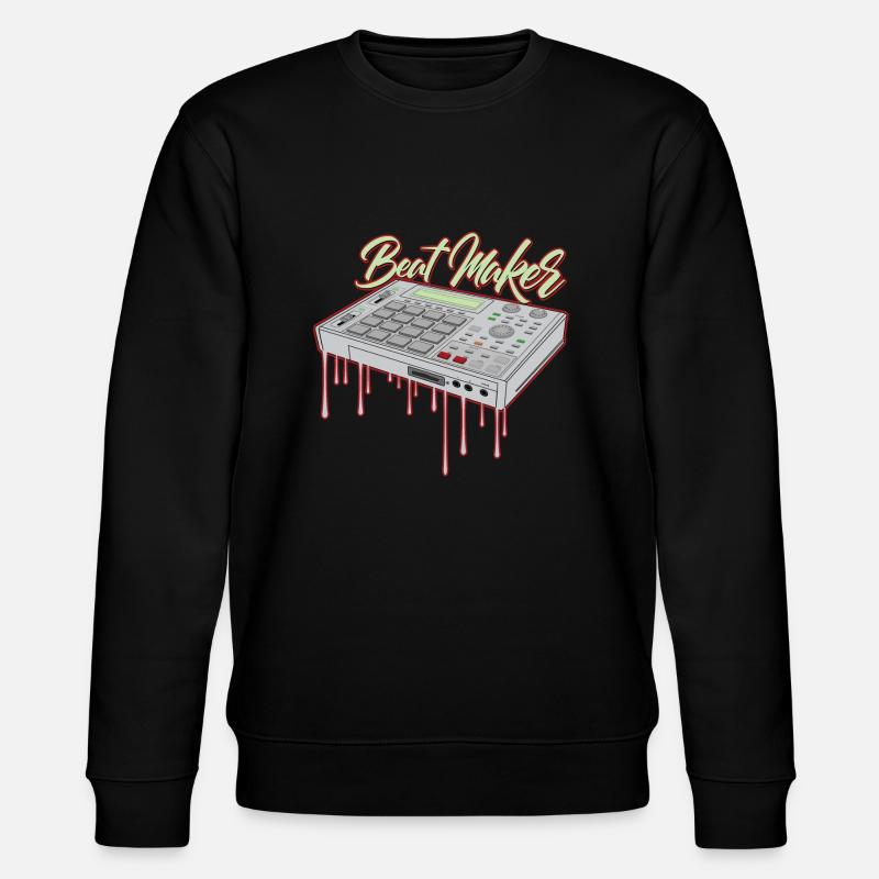 Beatmaker - Stanley/Stella Unisex Bio-Sweatshirt CHANGER  - Schwarz