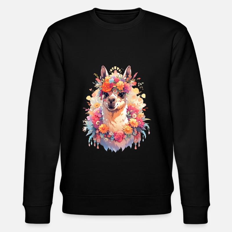 Lama - Sweat bio CHANGER Stanley/Stella Unisexe - noir