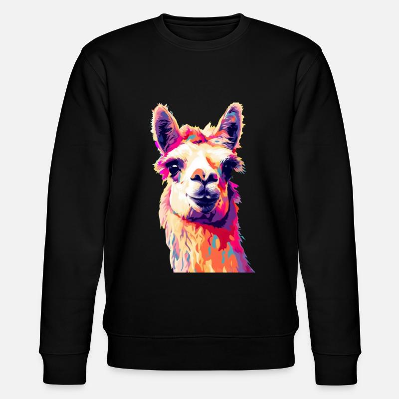 Lama - Sweat bio CHANGER Stanley/Stella Unisexe - noir