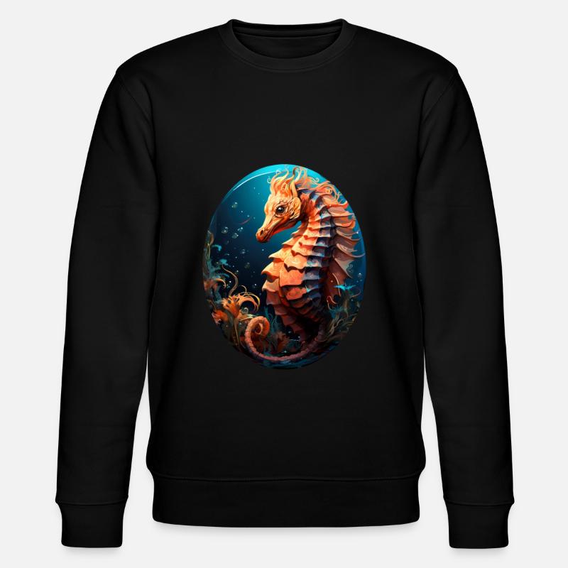 Hippocampe - Sweat bio CHANGER Stanley/Stella Unisexe - noir