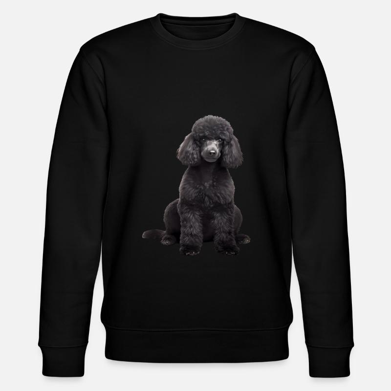 Poodle - Stanley/Stella Unisex Bio-Sweatshirt CHANGER  - Schwarz