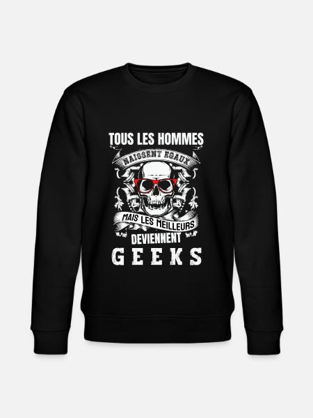 les meilleurs deviennent geeks - Sweat bio CHANGER Stanley/Stella Unisexe - noir