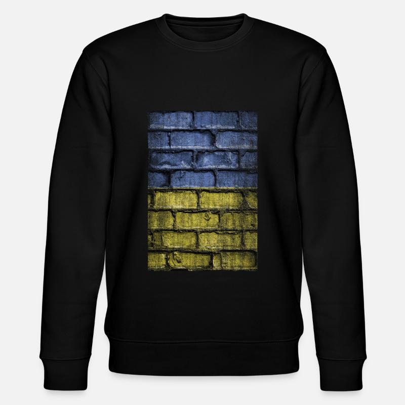 Mur Ukraine - Sweat bio CHANGER Stanley/Stella Unisexe - noir
