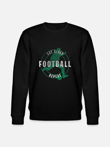 Fodbold Fodbold Fodbold Gave Idé - Stanley/Stella økologisk unisex-sweatshirt CHANGER  - sort