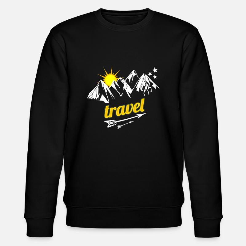 Travel - Stanley/Stella Unisex Bio-Sweatshirt CHANGER - Schwarz