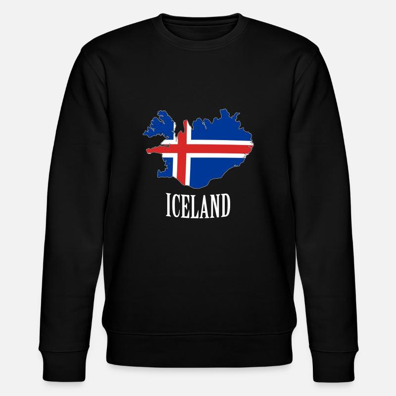 Islande - Sweat bio CHANGER Stanley/Stella Unisexe - noir