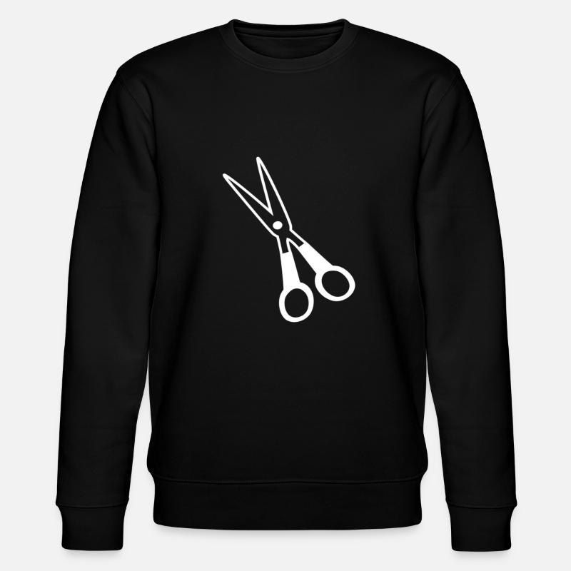 ciseaux - Sweat bio CHANGER Stanley/Stella Unisexe - noir