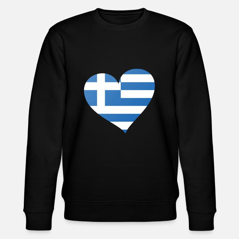 Grèce - Sweat bio CHANGER Stanley/Stella Unisexe - noir