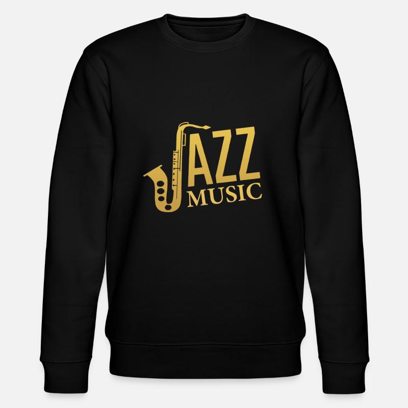Musique jazz - Sweat bio CHANGER Stanley/Stella Unisexe - noir