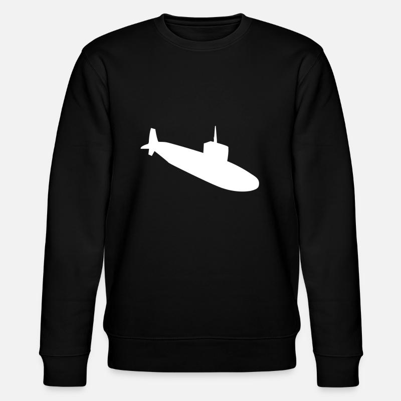 Uboot - Stanley/Stella Unisex Bio-Sweatshirt CHANGER  - Schwarz