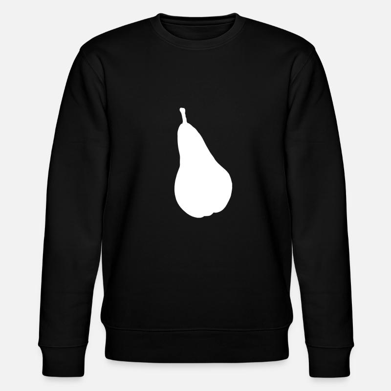Birne - Stanley/Stella Unisex Bio-Sweatshirt CHANGER  - Schwarz
