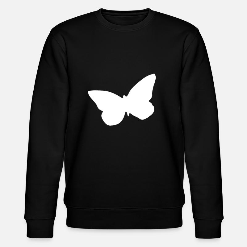 papillon - Sweat bio CHANGER Stanley/Stella Unisexe - noir