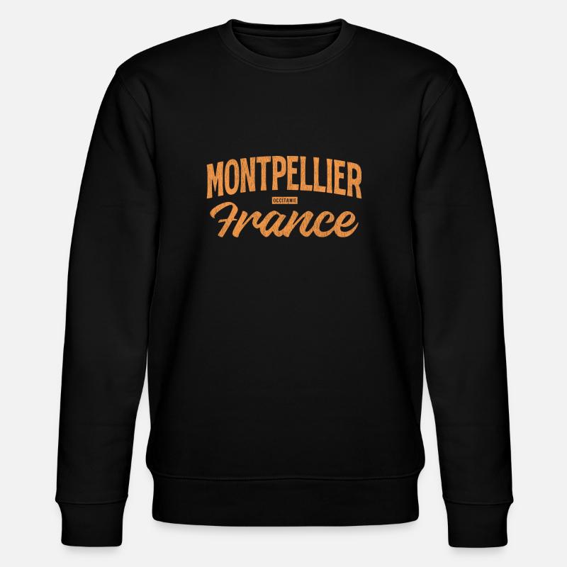 Montpellier - Sweat bio CHANGER Stanley/Stella Unisexe - noir