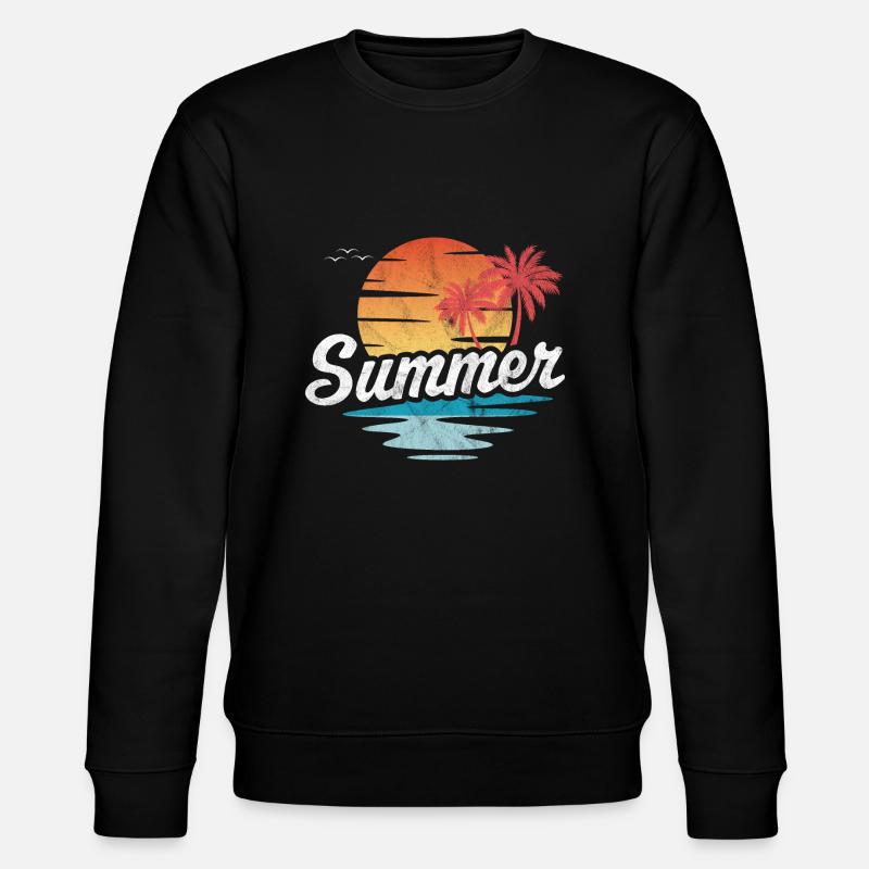 Sommer - Stanley/Stella Unisex Bio-Sweatshirt CHANGER  - Schwarz