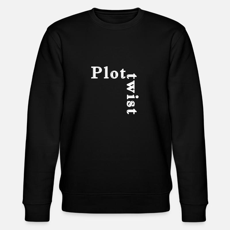 Plottwist / Twistplot - Stanley/Stella CHANGER Unisex Organic Sweatshirt - black